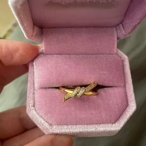 Stainless steel ring. Size 8